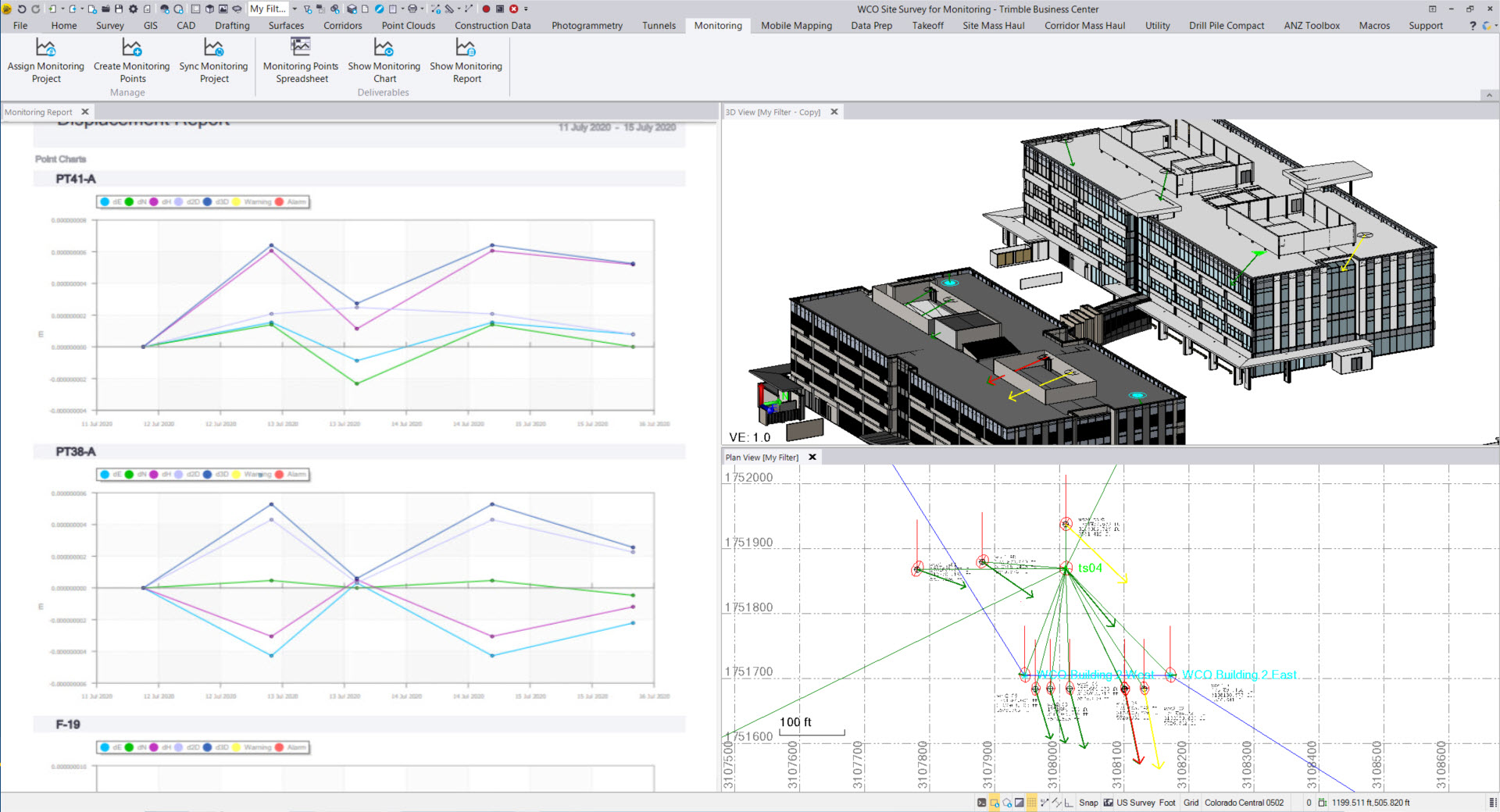TBC Monitoring Module Screen shot TBC Monitoring Module Screen shot