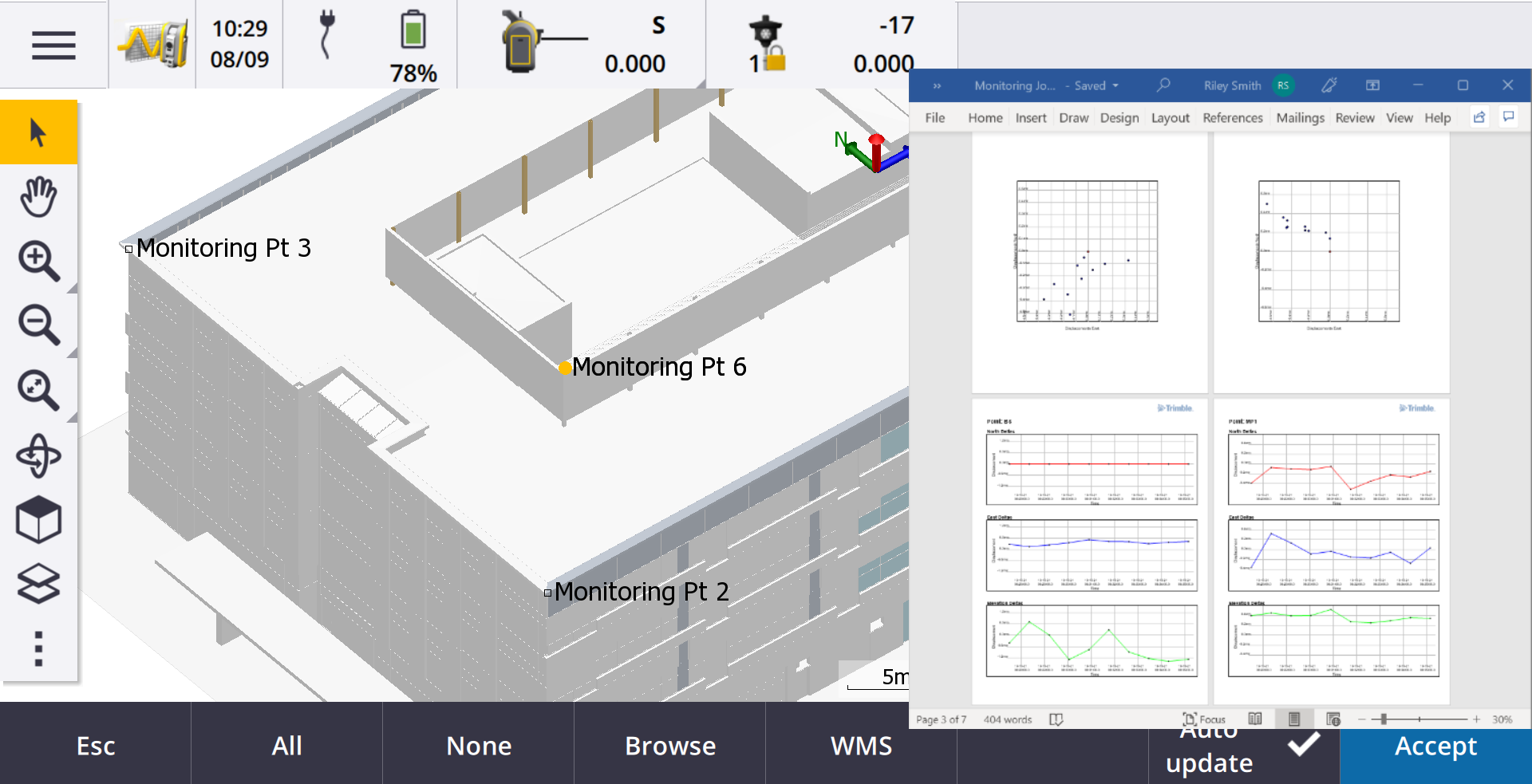 alignment based report with buildings alignment based report with buildings